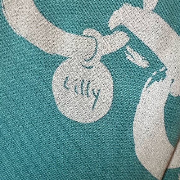 Lily Pulitzer | Jonah Ball and Chain Print Teal Above Knee Dress with Be… - Picture 10 of 12